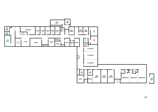 フロアーマップ4F